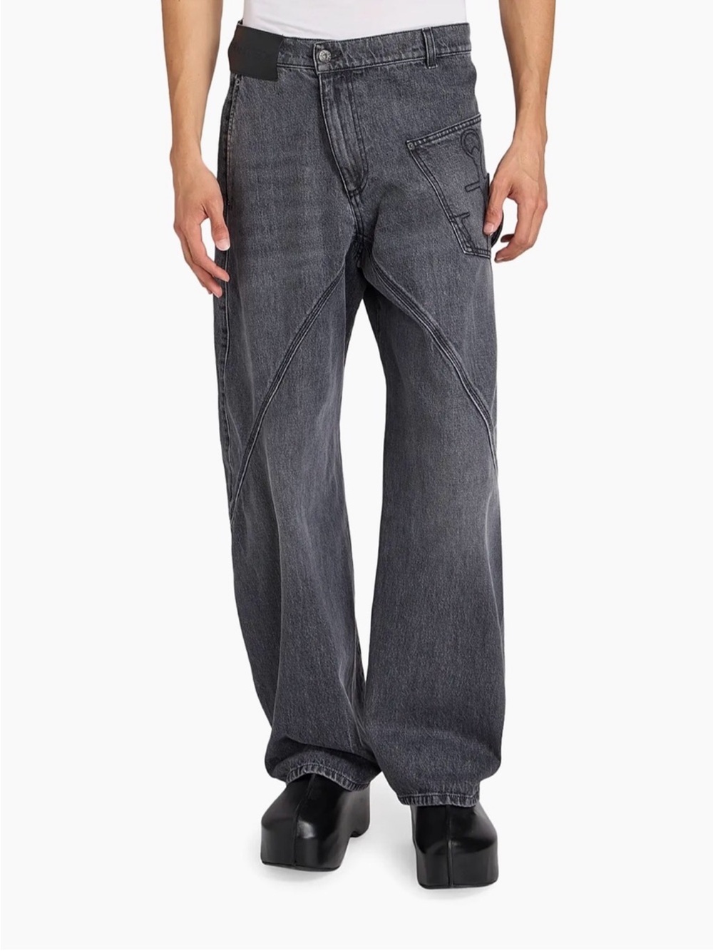 JW Anderson twist denim UNisex… no offers. 250 via pay p a l